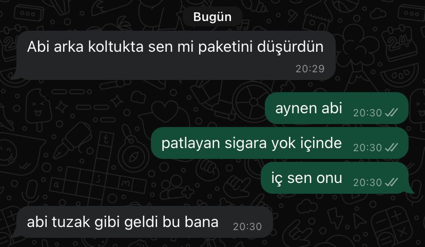 bizim sürekli şaka yapma seviyesi