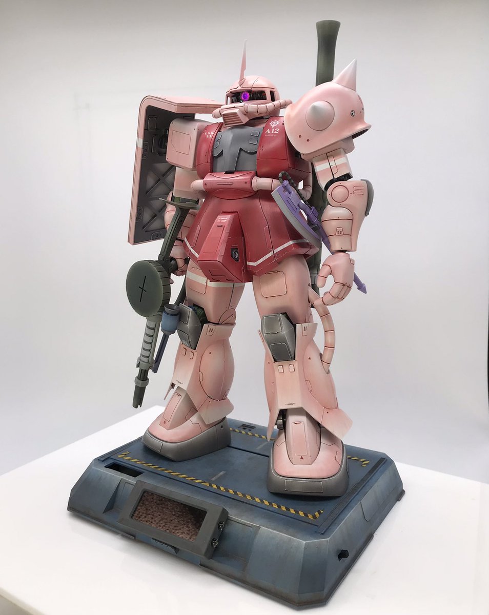 JtBbCPZKQ6IGTDJ's tweet image. 1/72のメカニックモデルザクです。
5年掛かってやっとジャンクから再生出来ました。
本日泊まり勤務ですが紅組で参加致します。
皆さん楽しんで下さい〜😁

#紅白プラ合戦2025
#紅組み2025