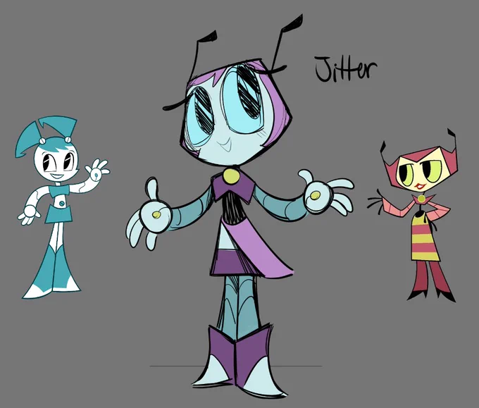 Fankids for some ships! :) (Still have to do the others for Kenny and XJ6's 'litter'. Lol.) #mlaatr #mylifeasateenagerobot #fanart