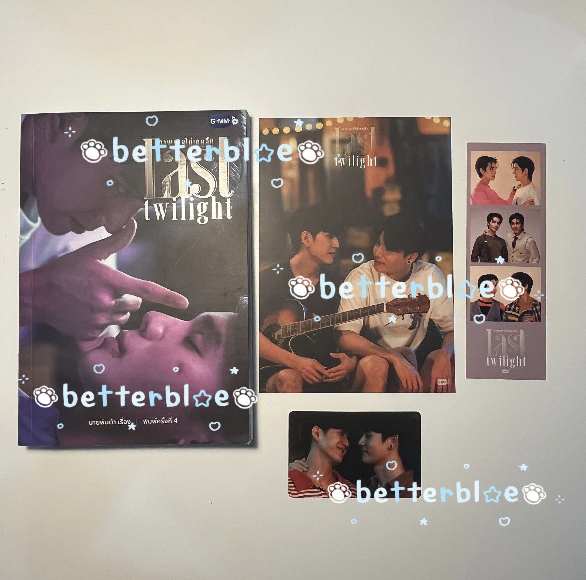 3lueqstuff's tweet photo. ส่งต่อ | wts 
นิยาย Last twilight ภาพนายไม่เคยลืม พิมพ์ 4  400 บาท ⭐️♥️
🚚 ราคารวมส่ง
#LastTwilightSeries #ตลาดนัดจิมมี่ซี #ตลาดนัดgmmtv https://t.co/qULGA3Aeed
