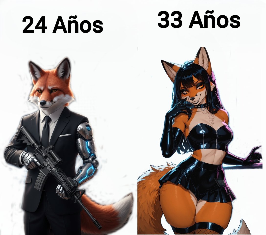 #furrymexico #furry <a href="/RedFox_2057/">Agente Red Fox Álvarez 🇲🇽🇲🇽</a> <a href="/DeMoNicA_7/">DeMoNicA ! (by TV)</a> <a href="/TonyVera_/">Tony Vera</a>

La edad no fue un pretexto para no seguir juntos.

Que les digo, se aman profundamente.

Cuídala Red, nunca se hagan daño, vas a ver qué siempre estará contigo en las buenas, en las malas, y las muy malas.