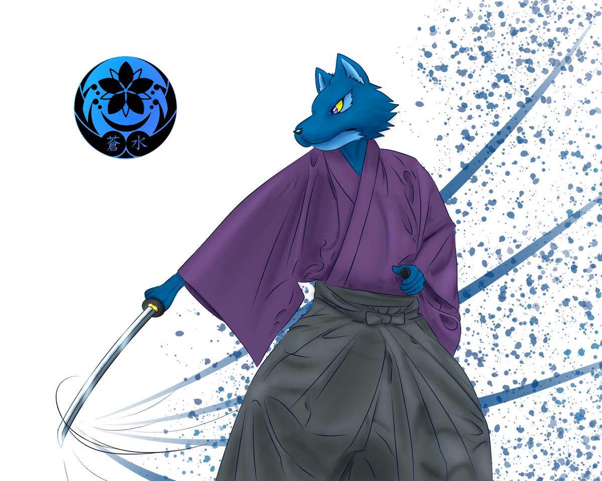 starLsty's tweet image. #2025年自分が選ぶ今年の4枚 
今年は正真正銘、完璧なる和ケモの年でした！いつにもまして、より立体感のある感じが出せるようになったかなと思います