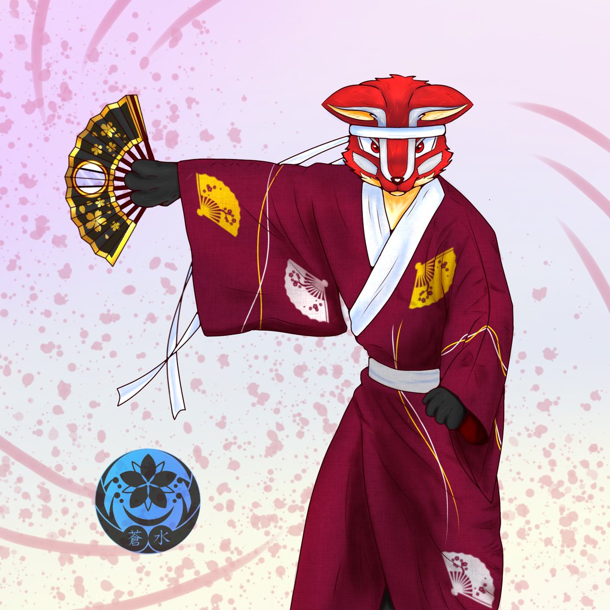 starLsty's tweet image. #2025年自分が選ぶ今年の4枚 
今年は正真正銘、完璧なる和ケモの年でした！いつにもまして、より立体感のある感じが出せるようになったかなと思います