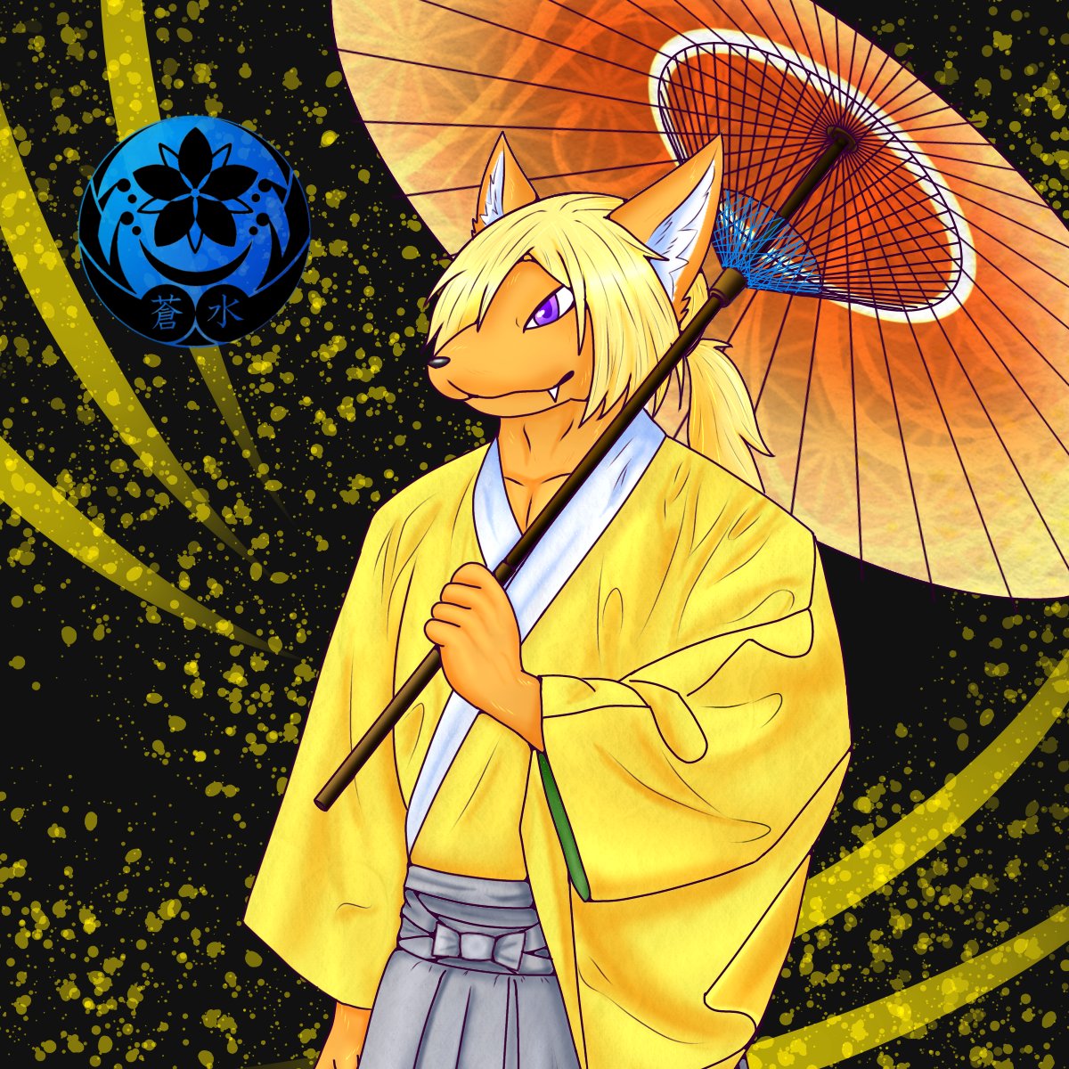 starLsty's tweet image. #2025年自分が選ぶ今年の4枚 
今年は正真正銘、完璧なる和ケモの年でした！いつにもまして、より立体感のある感じが出せるようになったかなと思います