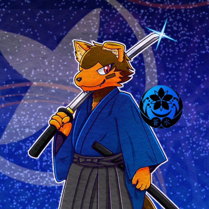 starLsty's tweet image. #2025年自分が選ぶ今年の4枚 
今年は正真正銘、完璧なる和ケモの年でした！いつにもまして、より立体感のある感じが出せるようになったかなと思います