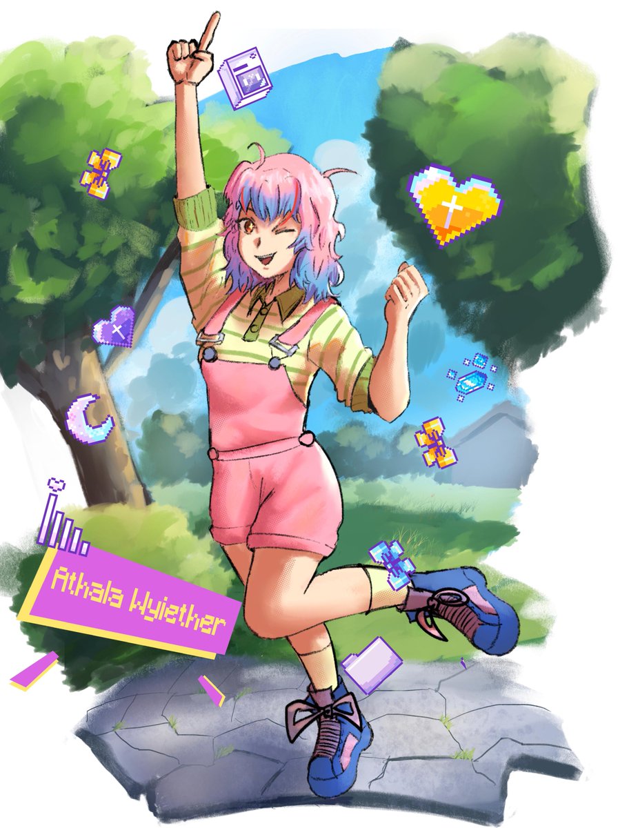 Ippusud's tweet photo. Dalam #secretsantaOC25 kali ini dapet kesempatan ngasi hadiah dengan gambar OC nya @thirteenregrets yaitu Athala Wyiether

Semoga suka dan mohon maaf kalo ada kekurangan 🙌 https://t.co/jZgDfPL1cC