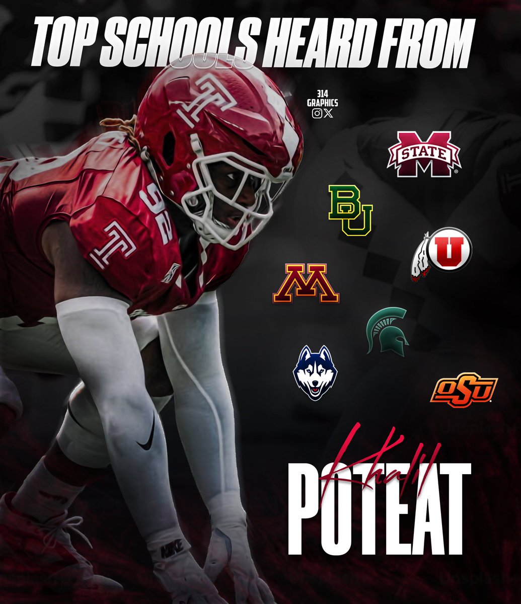 314Graphics's tweet image. Biggest name schools that have contacted star Temple DL transfer Khalil Poteat, he tells me.
-
Poteat was a huge part of the Owls defense last season recording 4 TFLs and 2 forced fumbles.
-
Many more school are expected to reach out to the star DL.