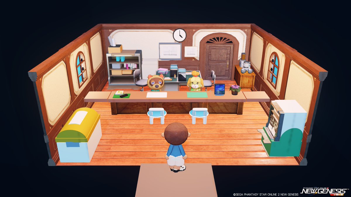 #PSO2NGS 
#クリエイティブスペース
そろそろPSO2でどう森プレイでき…そう？🤔