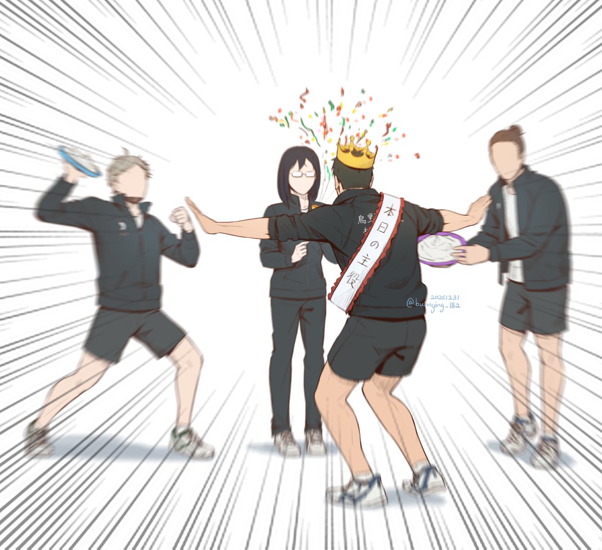 bunnying_182's tweet image. 生日快乐啦我们亲爱的队长！🎉
#daichi #daichisawamura #烏野3年生 #Haikyuu #illustration