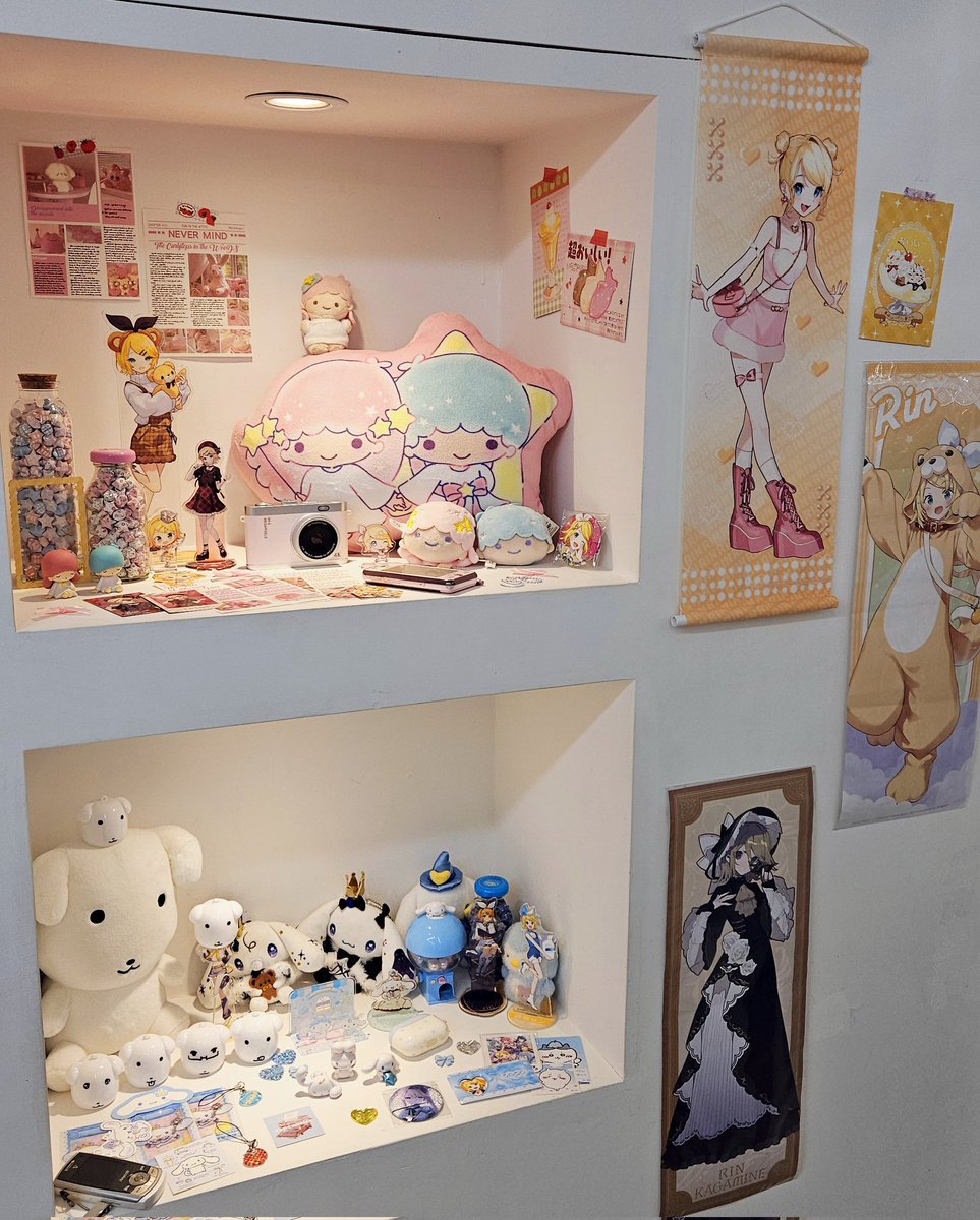 2025 카가미네 린 쁘띠 생일카페 tweet media