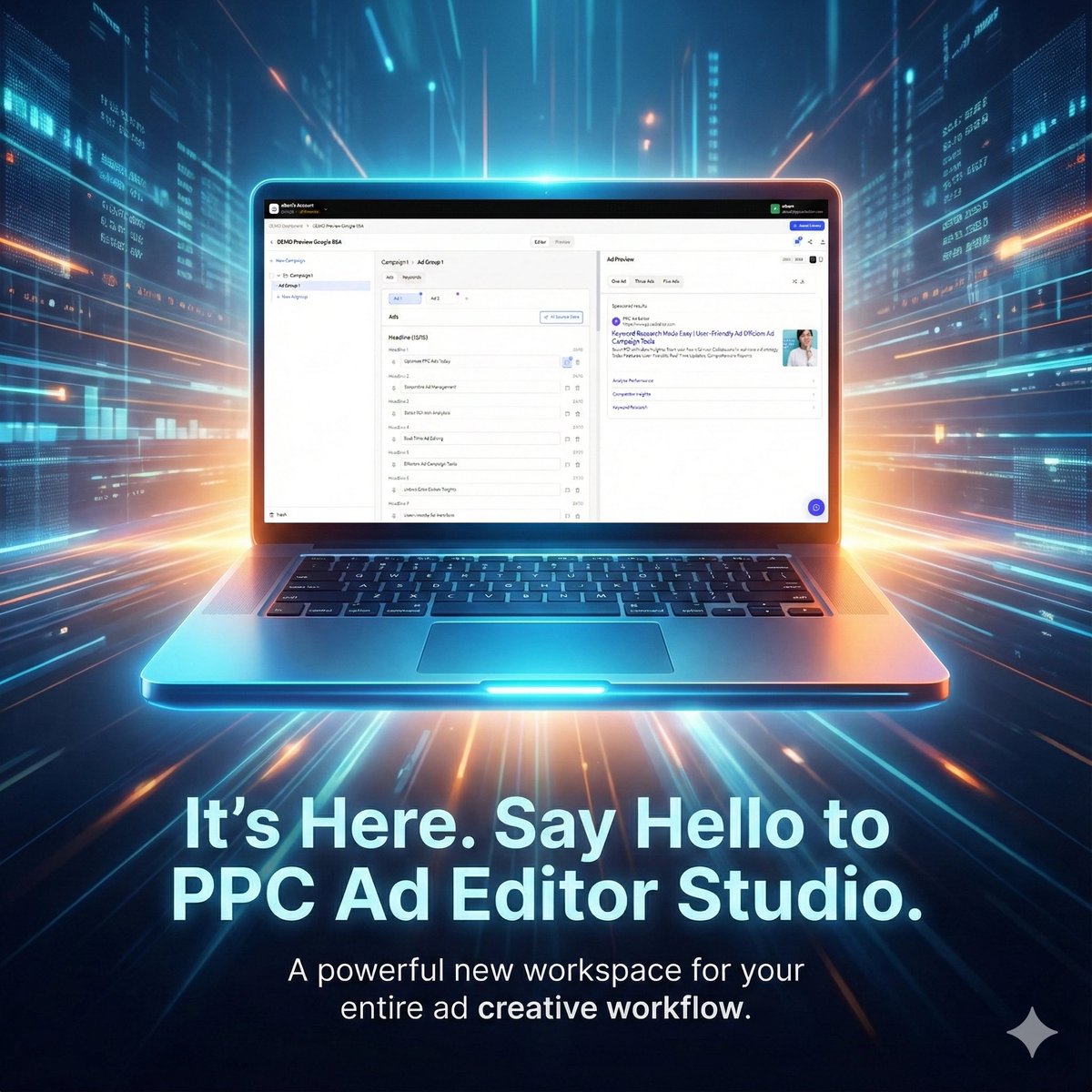 Client Ad Approvals Without the Back-and-Forth

Replace decks, spreadsheets, and email threads with a single place to preview, review, and approve ads — before they go live.

Try it for free - ppcadeditor.com

#paidsearch #ppc #ppcchat #ppchat