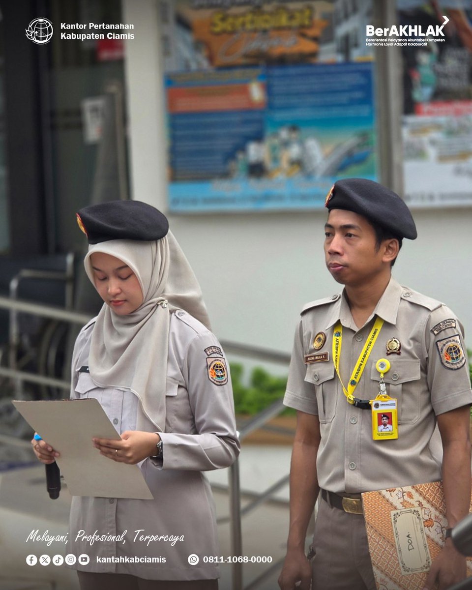 Apel Terakhir di tahun 2025... Kepala Seksi Pengadaan Tanah dan Pemberdayaan sampaikan Apresiasi capaian kinerja di tahun 2025...