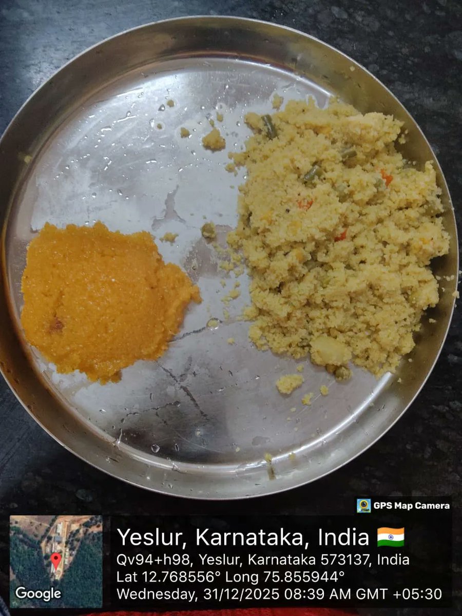 dbrars_y's tweet photo. Breakfast  #SocialAudit_SWDMeals #SocialWelfare_Karnataka https://t.co/e1m6pX5XYC