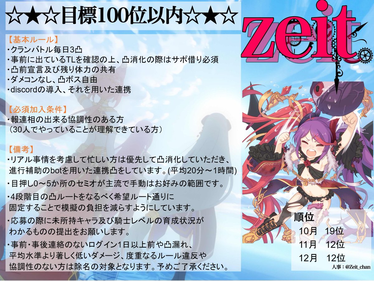 Zeit（人事） tweet media
