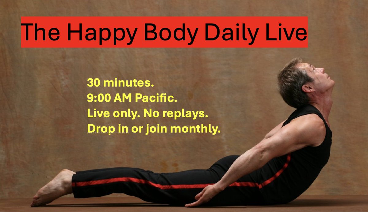 Wisdom is easy; practice is hard. I devote this year to people who want to create a habit of daily practicing the Happy Body Exercise Routine. I will be performing THB every day at 9 am PST. Join me by choosing one of two options:
jerzy-gregorek.mykajabi.com/offers/gafK9LZs
jerzy-gregorek.mykajabi.com/offers/wu6A6eFu
