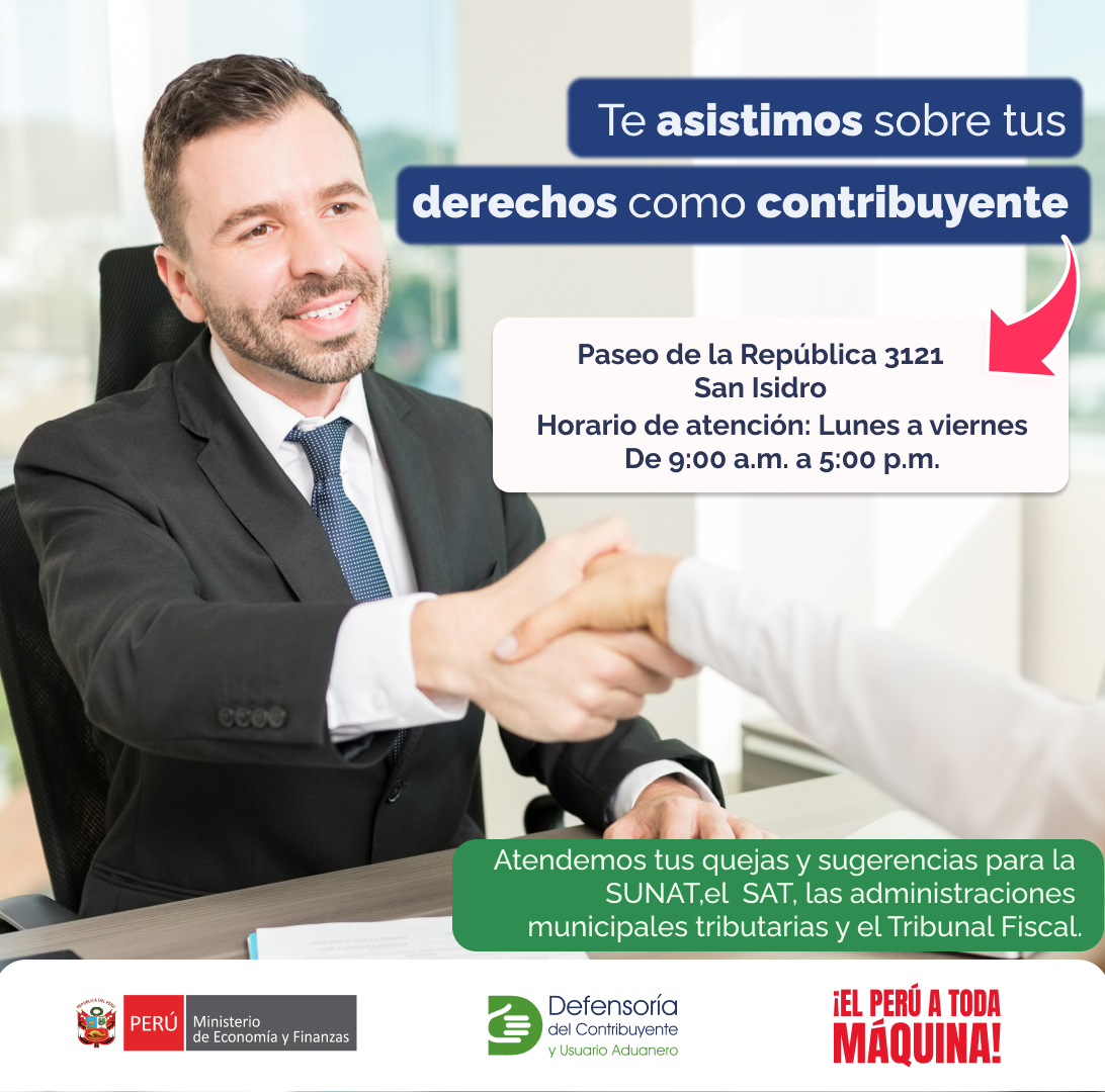 DefContrib's tweet image. 🏢La dirección de nuestra sede en #Lima se encuentra en la Av. Paseo de la República 3121, San Isidro.
Pero recuerda, también puedes comunicarte con nosotros telefónicamente:
📱(01) 208 31 30
📞0800 11829