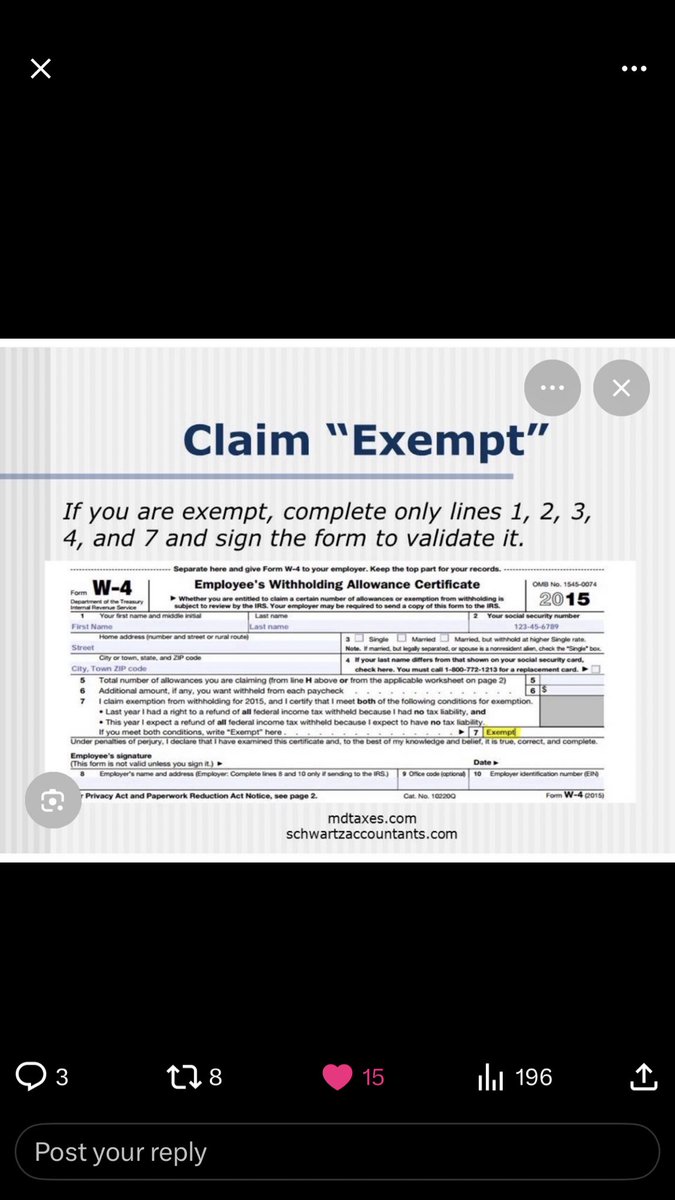 bopudeeton's tweet image. Here’s how you stop paying income tax. #EFIT I’d have no problem paying tax if it actually was used to build up strong &amp;amp; healthy communities &amp;amp; families instead of killing people we’ve never met in other countries. Seriously, why are we participating in this?