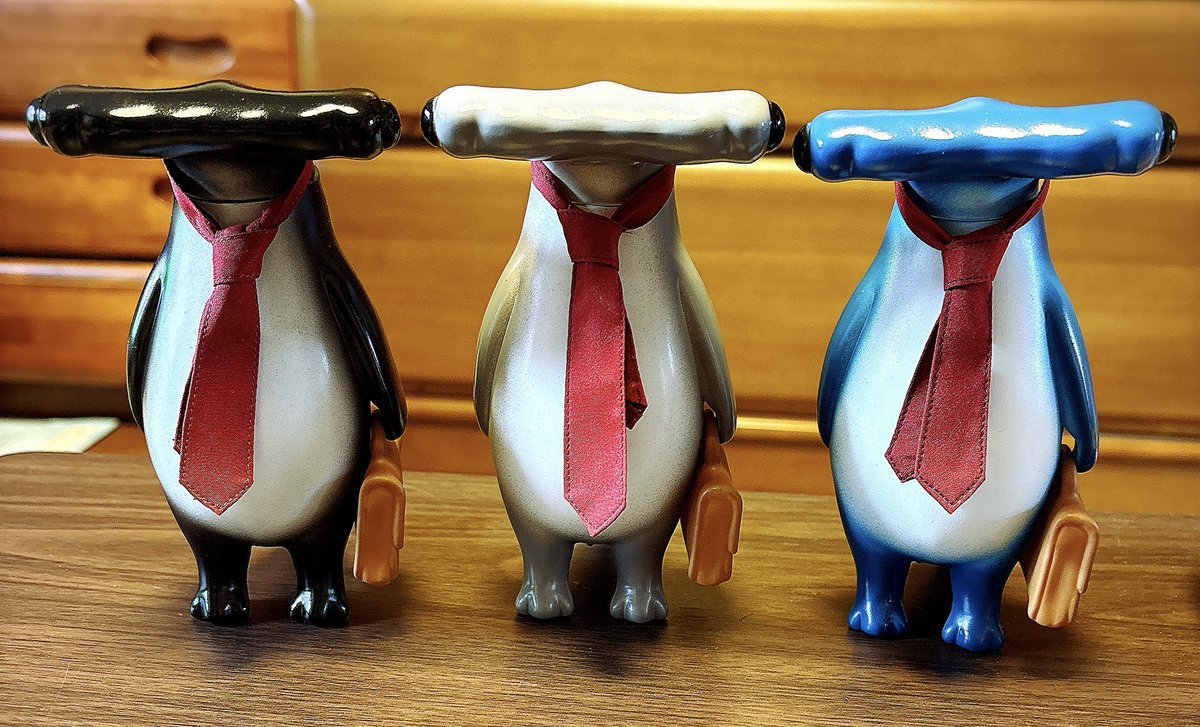 ゲベ　社畜ザメ　ソフビ 社畜ザメ 藍 Original color / ゲベ