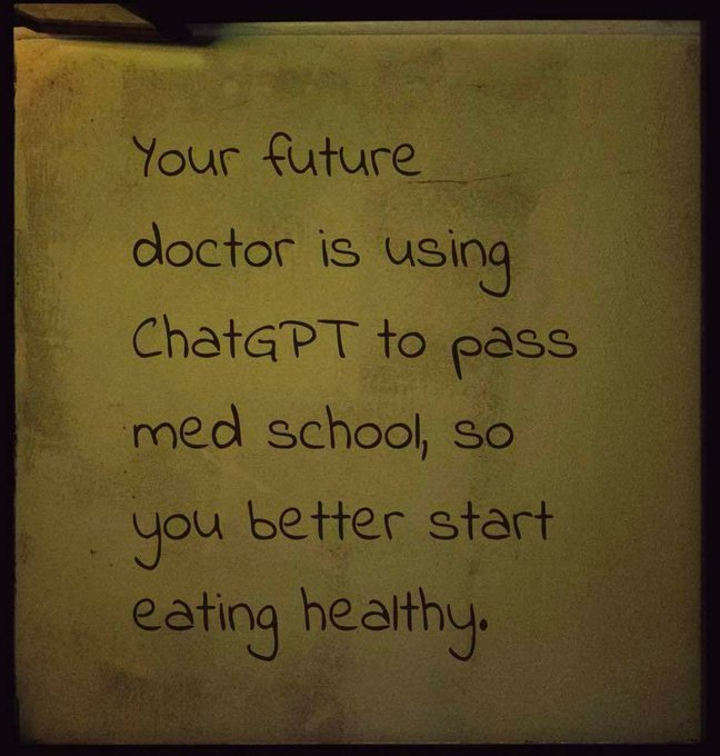 WallStreetMav's tweet photo. Your future doctor was also a DEI admit. https://t.co/wFtpb6iDY2