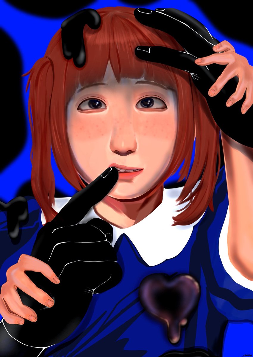 naaaa__130's tweet photo. 無理矢理

#oc #冬の創作クラスタフォロー祭り 
#イラスト好きさんと繋がりたい https://t.co/Szk2DqPA3T
