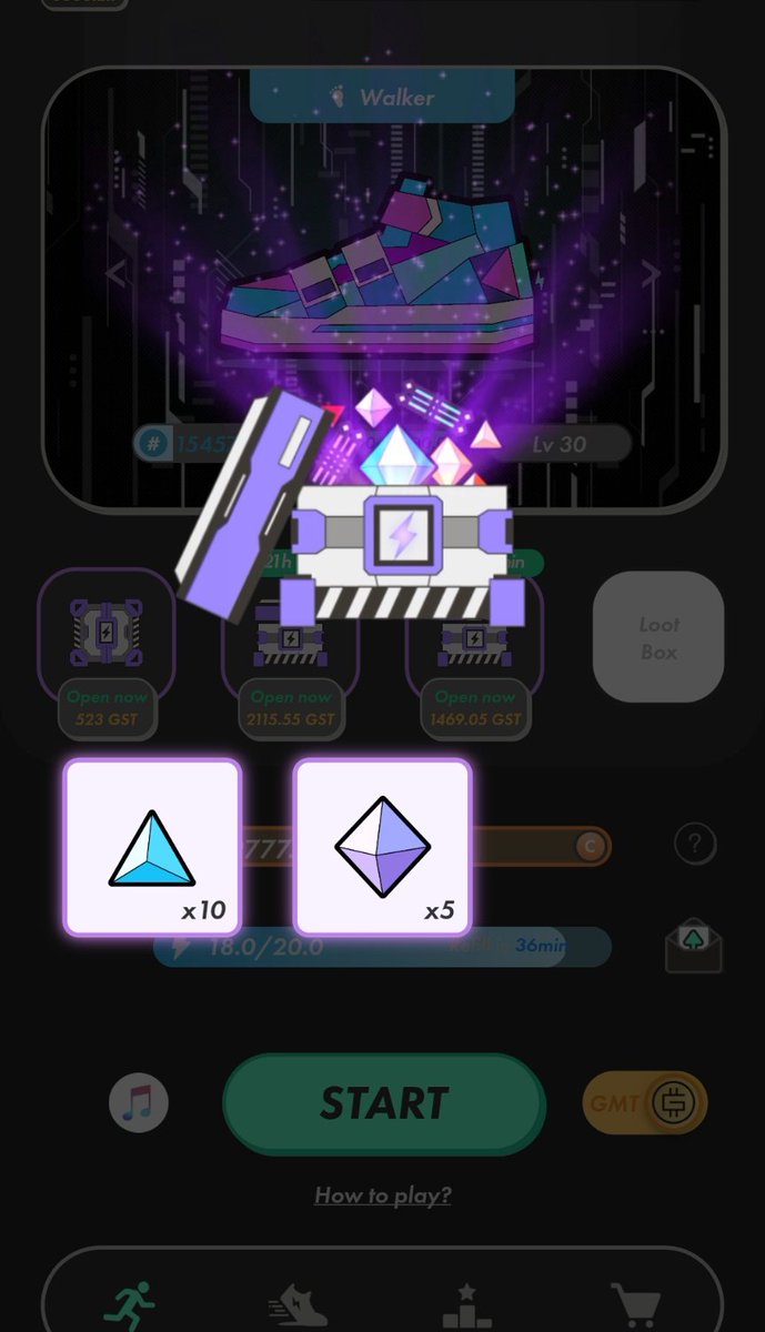 今年最後のMB開封⚡💫
→ラスト気持ち良く締まらんかった〜🤣
#STEPN #ステップン