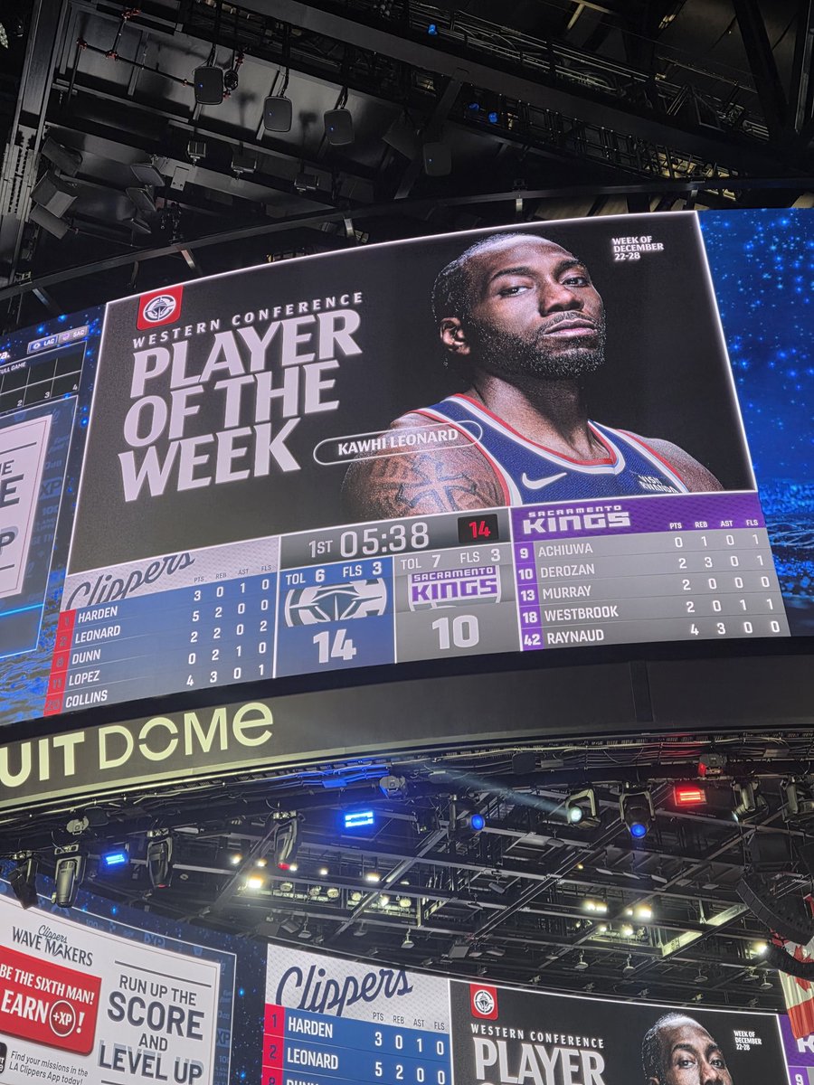 ChrysNBA's tweet image. Kawhi Leonard player of the week. @LAClippers 

#ClipperNation 
@ballexclusives