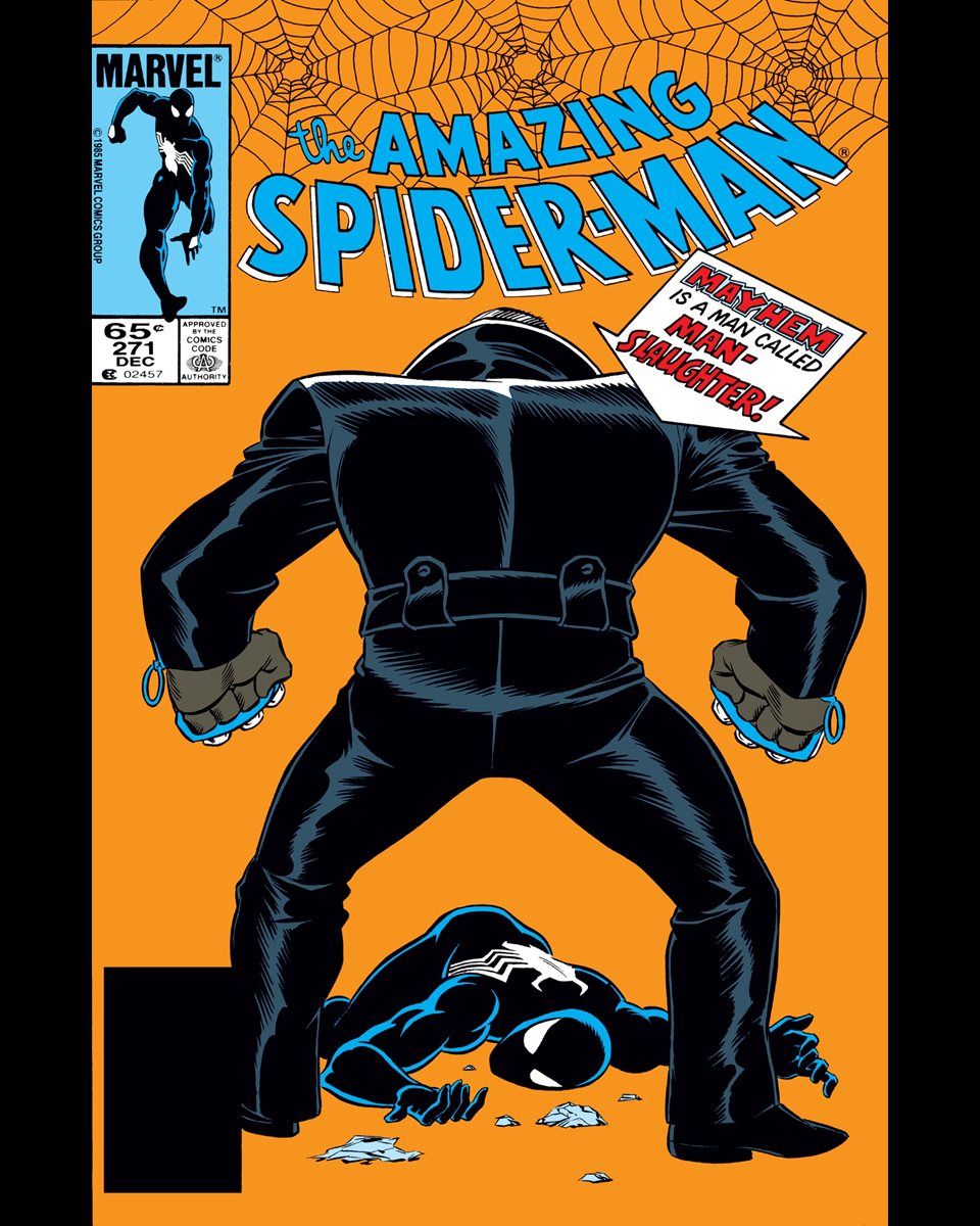 The Amazing Spider-Man #271 cover dated December 1985. He was Spider-Man's  first \, image size:960x1200