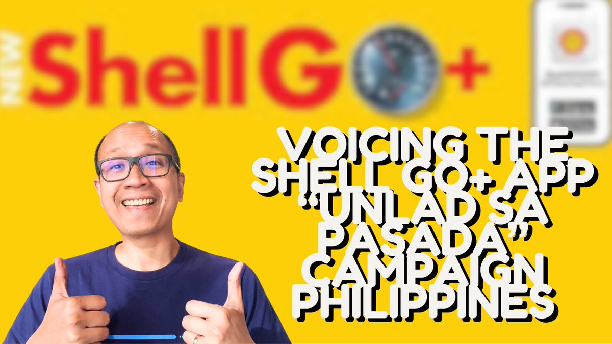 TheVoiceofChief's tweet image. I was very fortunate enough to be chosen as the narrator for these series of videos under the "Unlad sa Pasada" campaign from Shell Philippines

#voiceover #shellgoplus #commercial #shell #philippines #tagalog