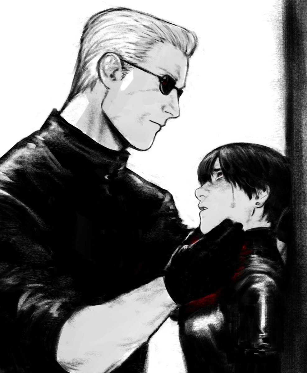 2nd attempt at posting this since twitter ate the last one

#ResidentEvil #AlbertWesker #RebeccaChambers