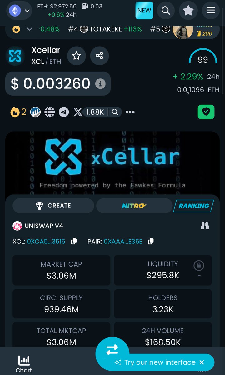 AuzsomeAustin's tweet photo. Dang, $XCL has moved to #2 trending on the dextool chart!! LFG!! 🔥 

XCL MAFIA STRONG BABY!! https://t.co/0wCZj0E2cG