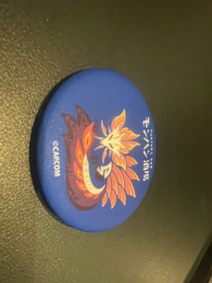 モンハン酒場 モンスターハンターワイルズ 缶バッジ ゴアマガラ