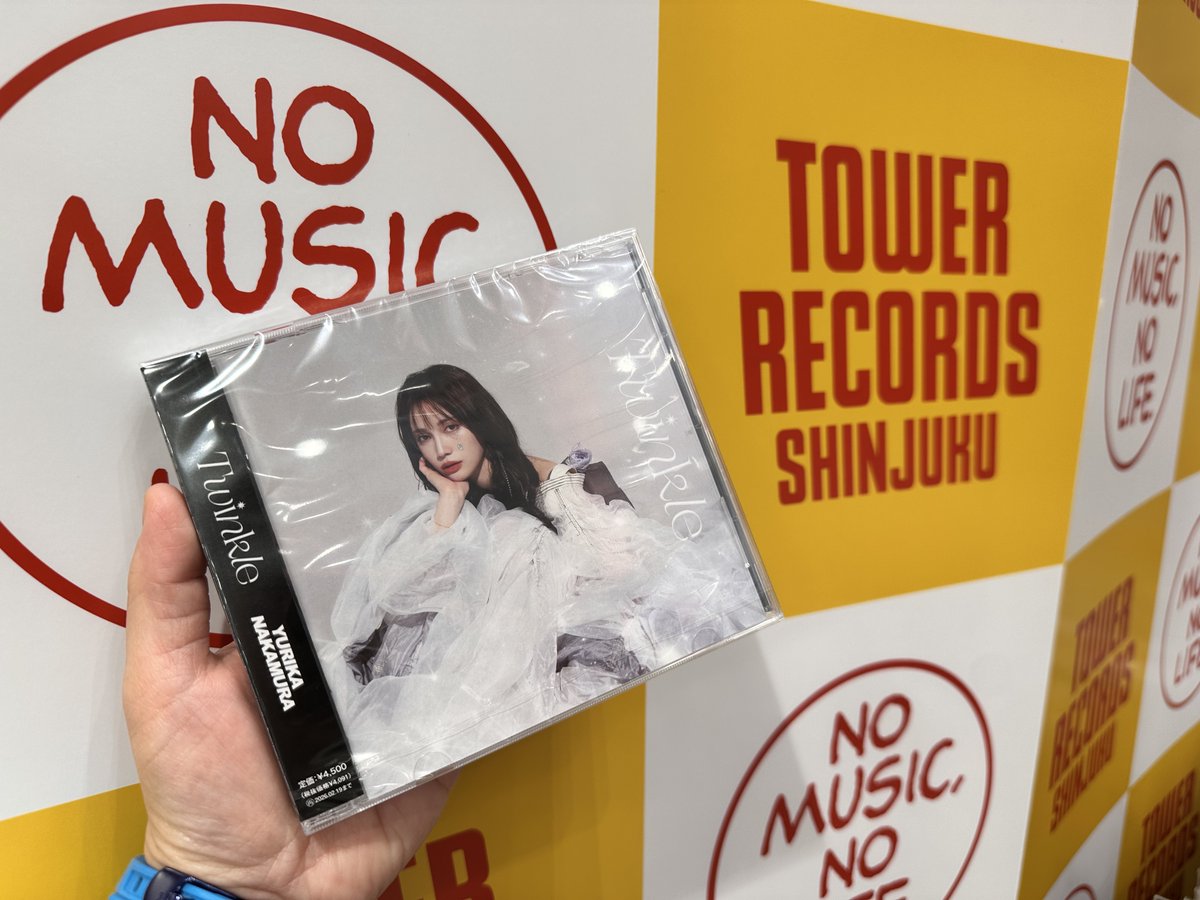 TOWER_Shinjuku's tweet image. 【#2025年_新宿店マイベスト】

💜#中村ゆりか「#Twinkle」💜

待望だったミニアルバム！しかも新曲ズラリで、まさか新宿店で取扱い＆特集させていただけるとは…本当に夢のようでした✨

年始からドラマ出演も複数アリ📺🙌
近日解禁されるらしい”あの”シリーズ最新作情報も気になるところです💭