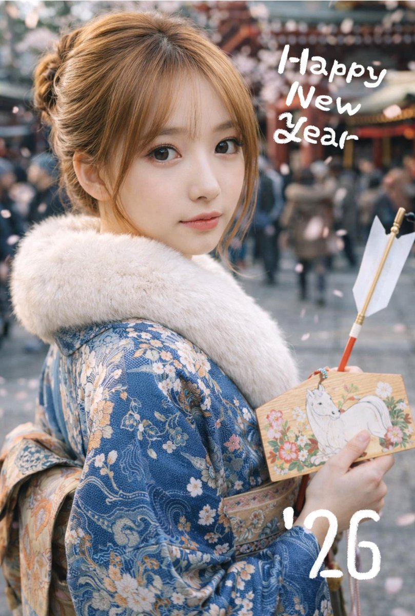 cherish_yae's tweet photo. あけましておめでとうございます🎍

新しい一年が、皆さまにとって
あたたかくて、やさしい時間に包まれる年になりますように𓂃𓈒𓏸

本年もどうぞよろしくお願いします🐎✨ https://t.co/l4yCvCGtNR