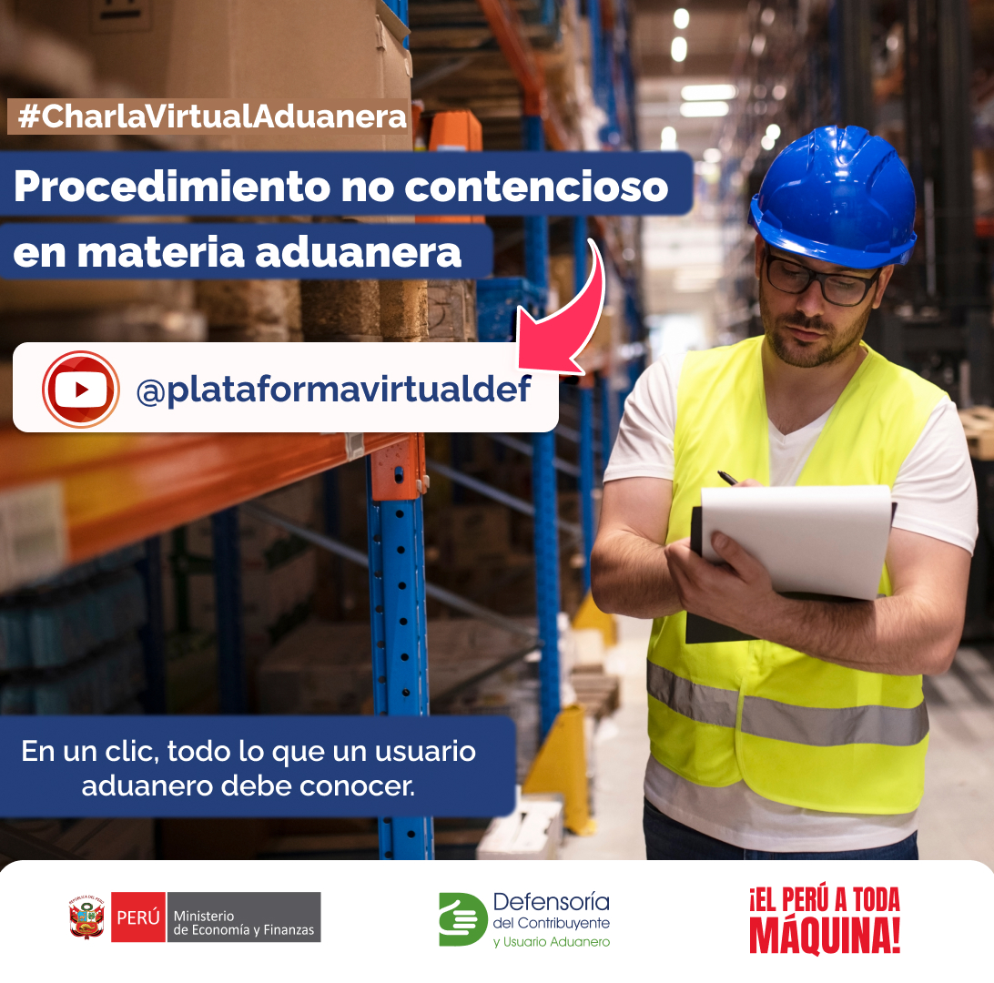 DefContrib's tweet image. Ingresa a nuestra #AulaVirtual y conoce los aspectos más relevantes del procedimiento no contencioso en materia aduanera.
Clic en💻 youtu.be/diLCRPh0TvM?si…