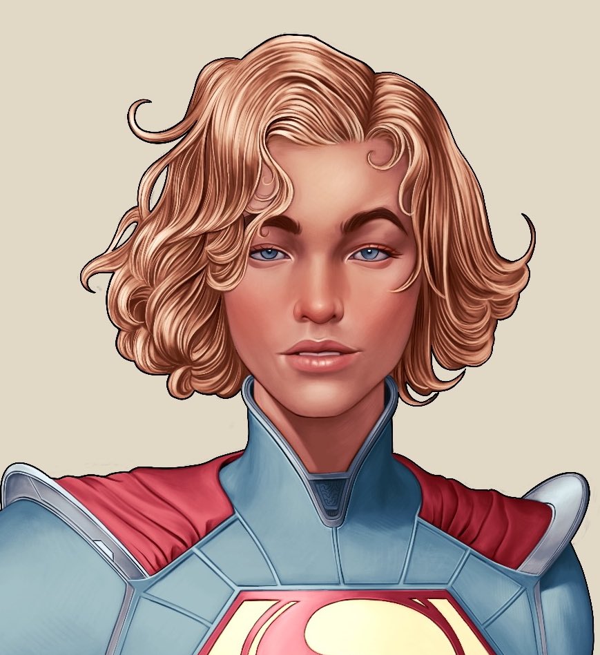LukeGelfman's tweet image. Supergirl done.

Full design on other social medias.