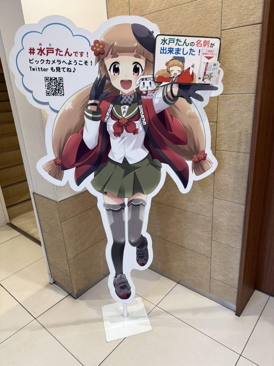 ビッカメ娘 まとめ売り 今年最後のビッカメ娘巡りは水戸たんな所へ。車のスマートキーの電池が