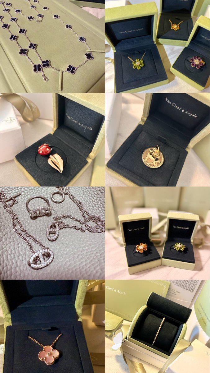 今年購入したジュエリーたち💎💕