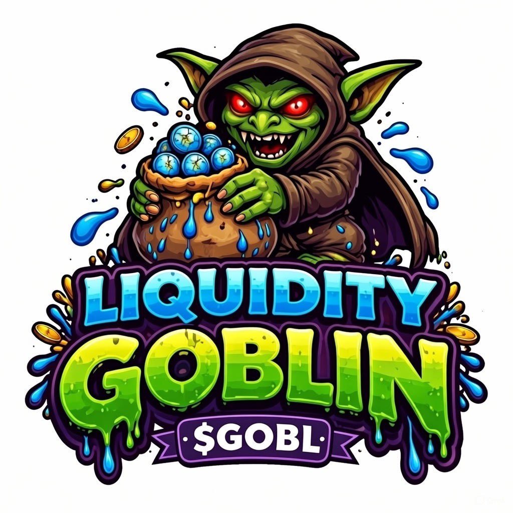 OnSol82837's tweet photo. 🚨 Something lurks in your Solana pools…
👹 Liquidity Goblin ($GOBL)
Tiny. Feral. Greedy. Lives in Solana pools. 💧
It wakes when pools get juicy… and loves a feast.
Launching soon. Watch out — the goblin is coming. 👀
#Solana #CryptoMeme #GOBL https://t.co/VBybpWpMIl