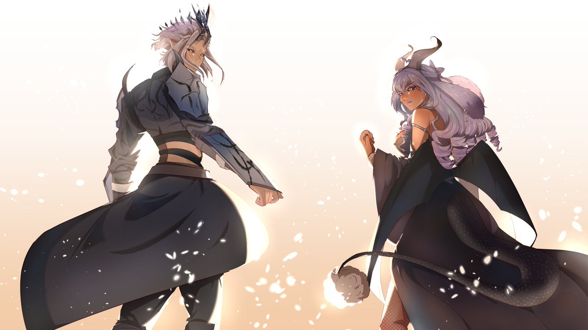 Farlon: You're the hottest girlfriend I've ever had

Kalli: I'm your wife~

Farlon: OMG THAT'S AWESOME!

ft. <a href="/King_Farlon/">King Farlon 🔥Oni King🔥</a> 

#ENVtuber  #Vtubers  #KallistARTS
🎨<a href="/RdSawako/">RDSawako | Open Commission</a>