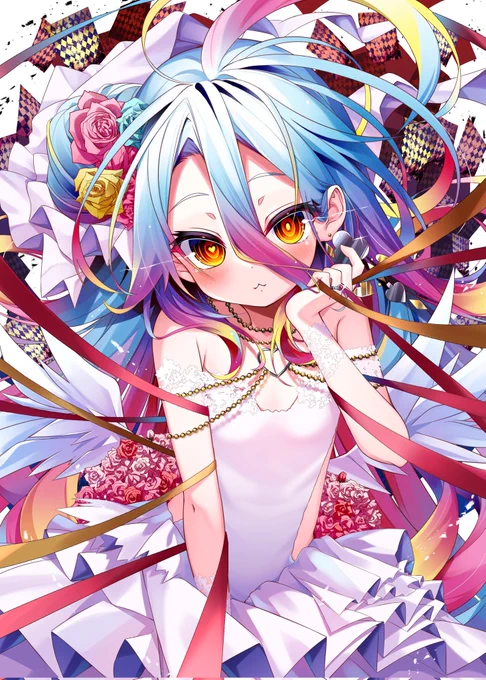 #2025年自分が選ぶ今年の4枚 ●夏コミ、冬コミの表紙イラスト ●初めてしっかり描いた堕天みろちゃん(サムネに何度か使っていただけてめっちゃ嬉しかった) ●初描きラプ様(思って以上に反応いただけてびびったイラスト)