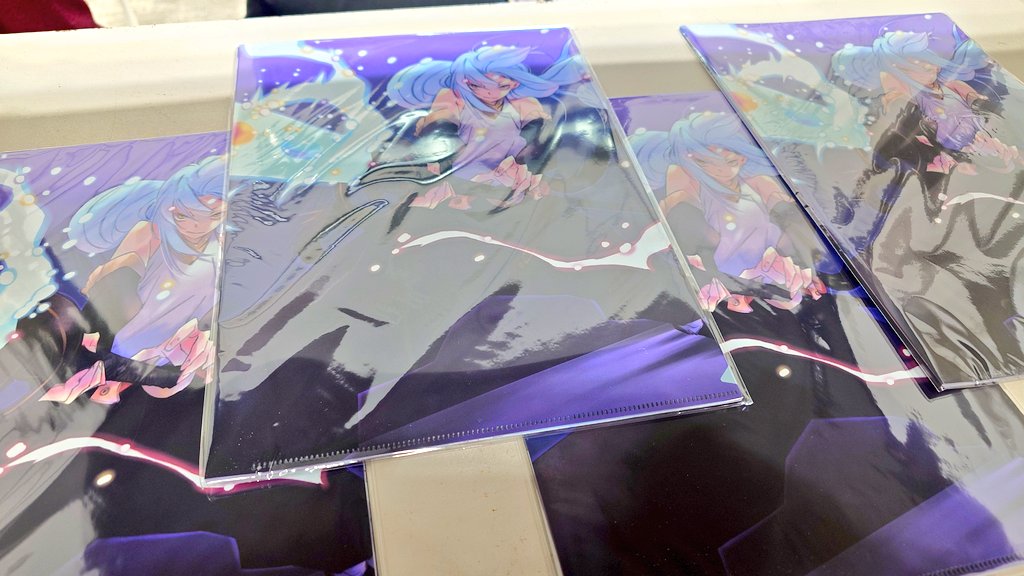 クリアファイル、あとふたつ！！