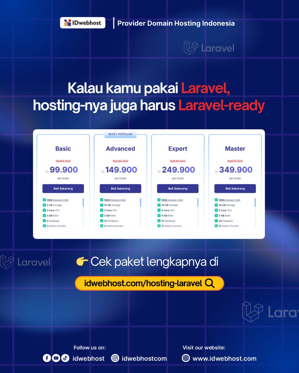 IDwebhost | Layanan Domain dan Hosting Indonesia tweet media