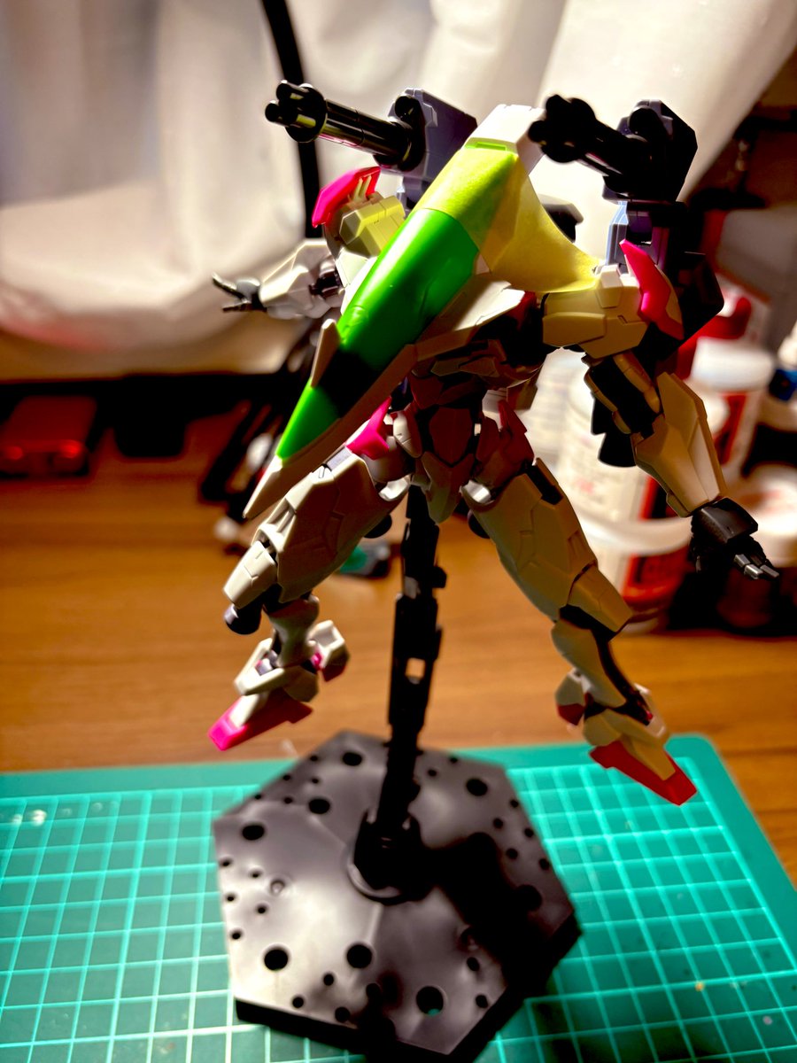 firefly3203's tweet photo. ルブリス改造中！
完全にガウォークだ、これ！笑
武装は完全にオリジナルで行きます(๑´ڡ`๑)

#ガンプラ
#ガンプラ好きと繋がりたい https://t.co/QC6ju6r9Zf