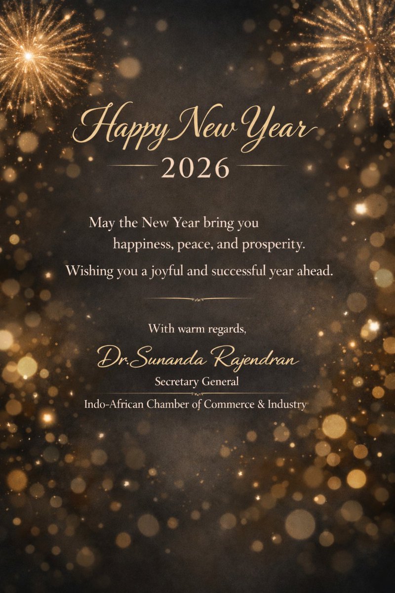 Indo - African Chamber of Commerce & Industry tweet media