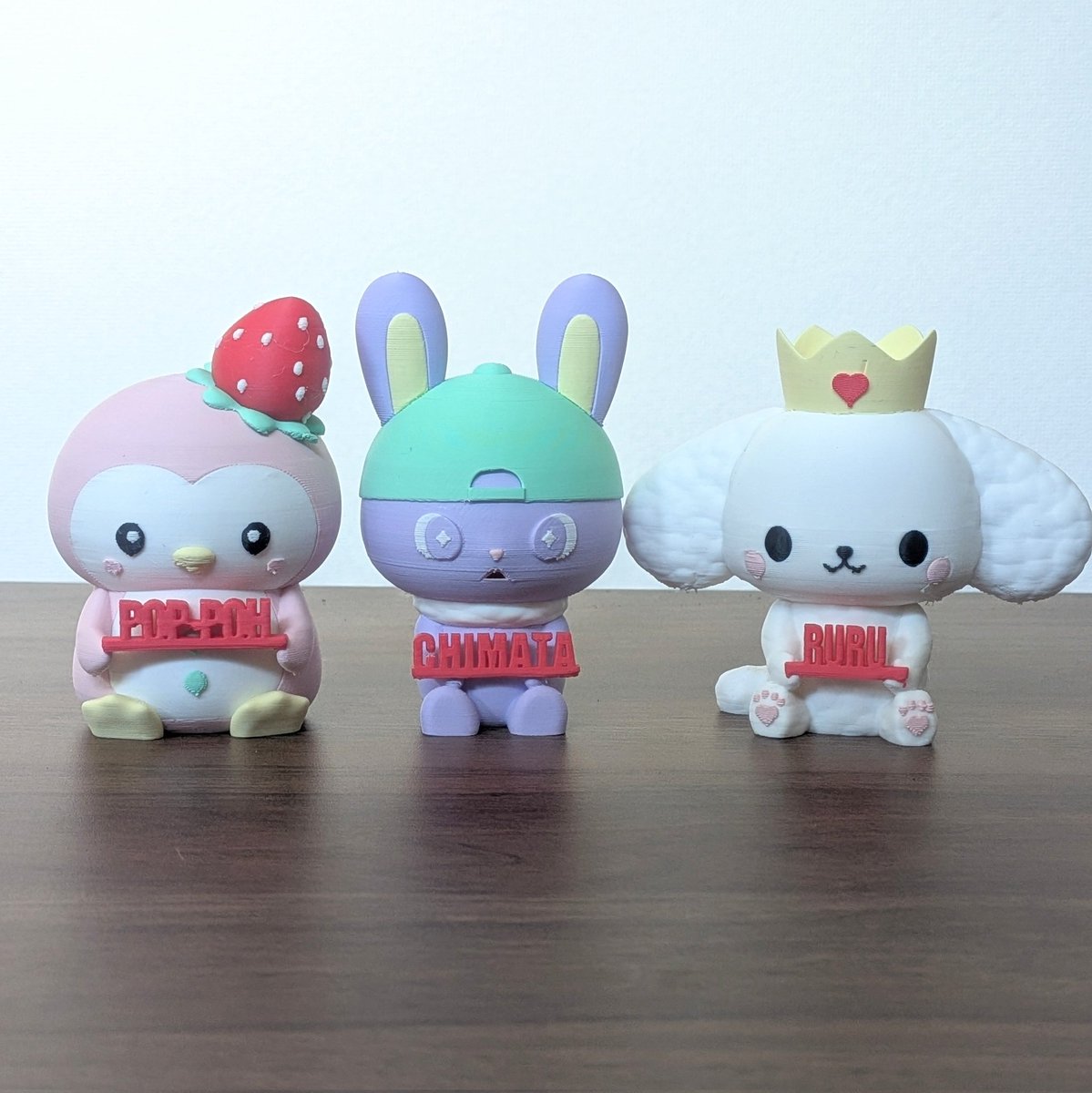 妻からの要望で全キャラ作成中
あと8体…
#3Dプリンター #JOCHUM