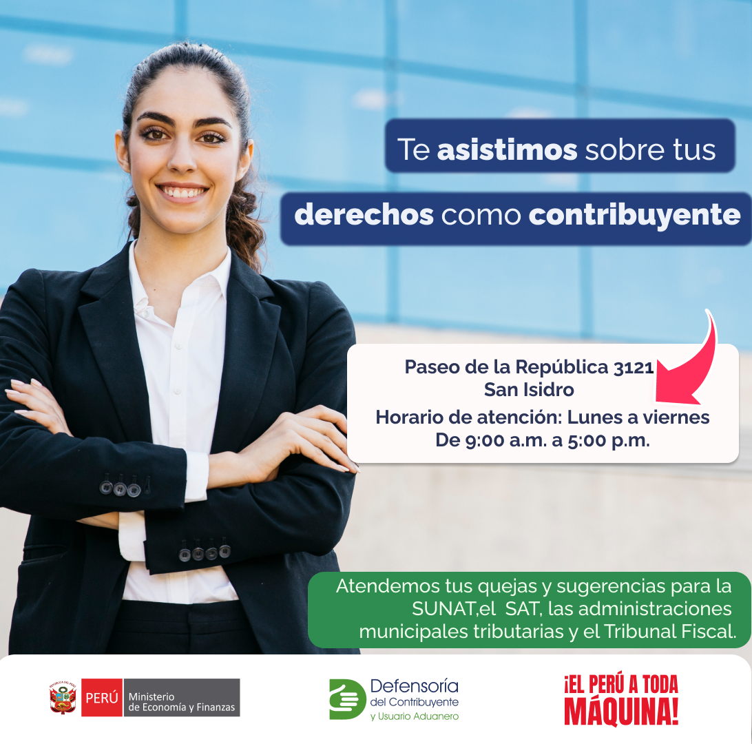 DefContrib's tweet image. 🏢La dirección de nuestra sede en #Lima se encuentra en la Av. Paseo de la República 3121, San Isidro.
Pero recuerda, también puedes comunicarte con nosotros telefónicamente:
📱(01) 208 31 30
📞0800 11829