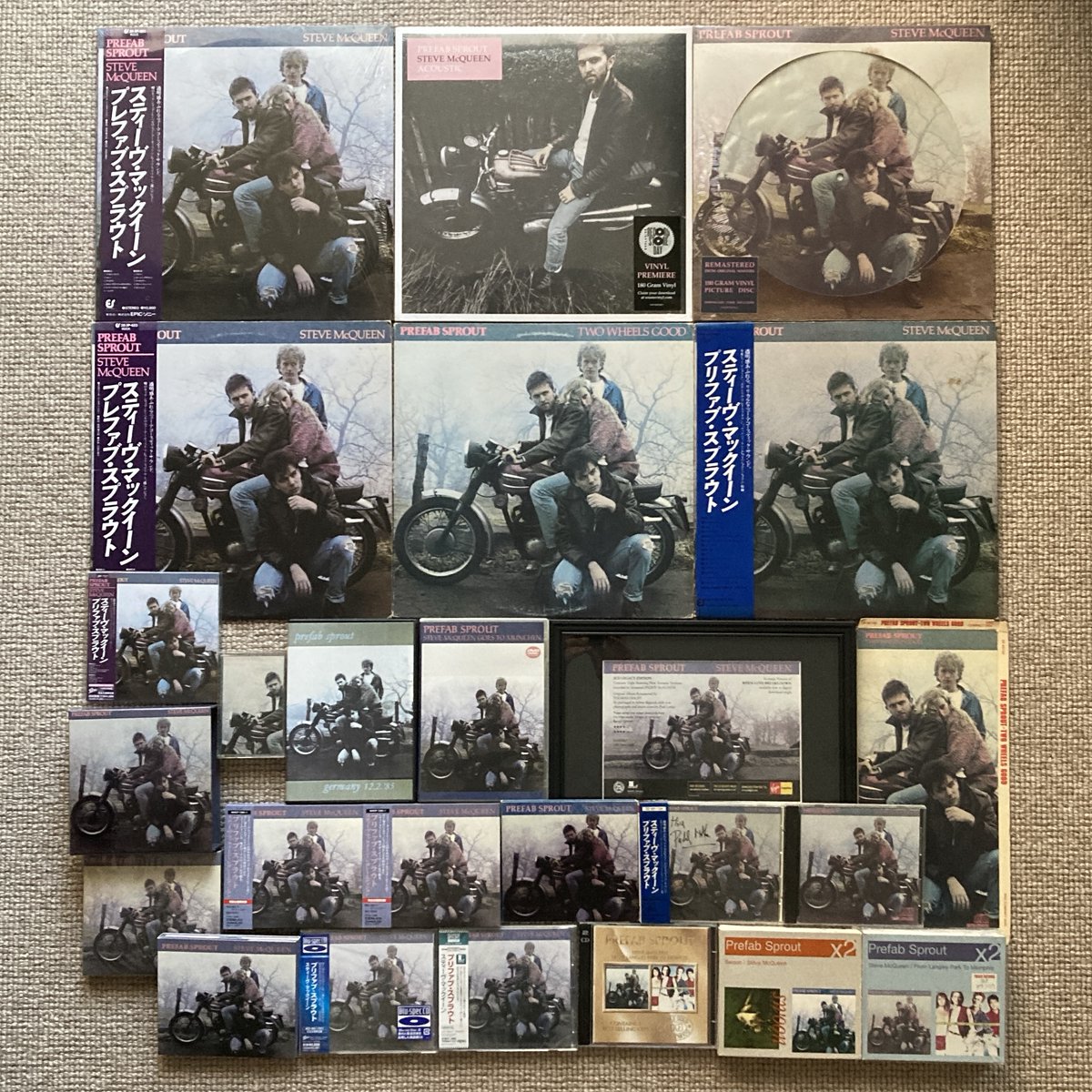 muselection's tweet image. 『Steve McQueen』から40年経った2025年が終わります！
色々とお世話になりありがとうございました！

そして2026年2月Martinが再来日し『Goodbye Lucille #1』を奏で、時計の針を戻しつつ、それぞれの新たな人生を後押しする事でしょう！

Prefab Sproutと共にあらんことを！
instagram.com/p/DS6X-VNgW9D/…