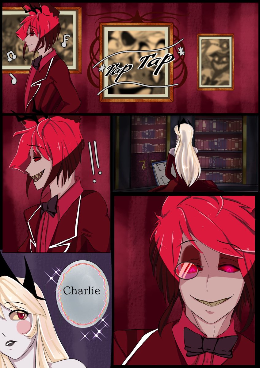 MyDemonBelle's tweet photo. Hazbin Family, Part 1
#charlastor #charliemorningstar #HazbinHotel #comic
I finally finished that comic from a year ago, gasp. https://t.co/OLgVSezYKY