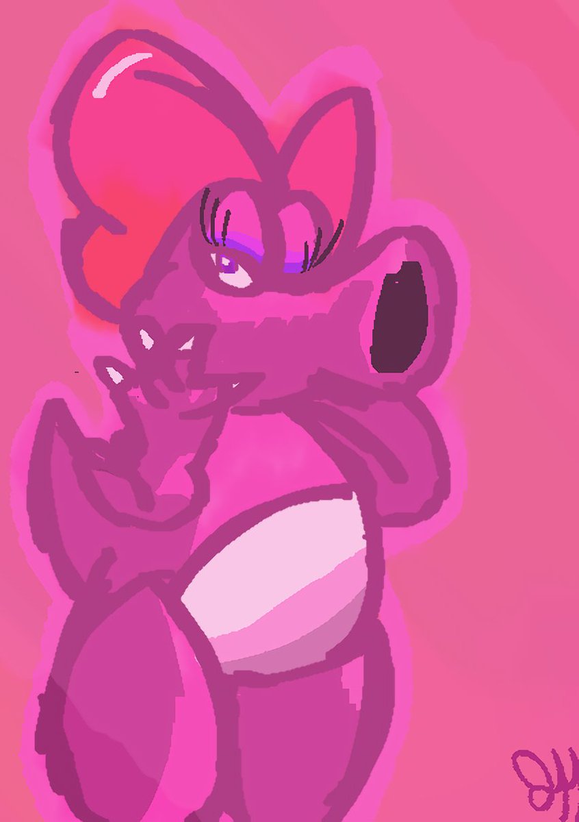 Junelikestodraw's tweet photo. Here are some silly doodles of my favorite Birdos. #Birdo #Mario https://t.co/RDXrnktZMZ