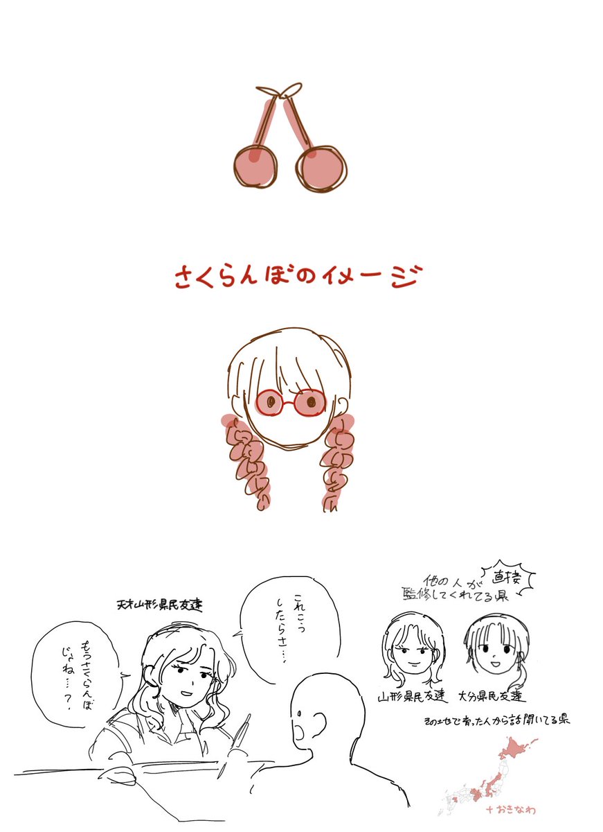 Cc_777_cC's tweet image. #日本風土紀 キャラデザどうするかは悩み中…